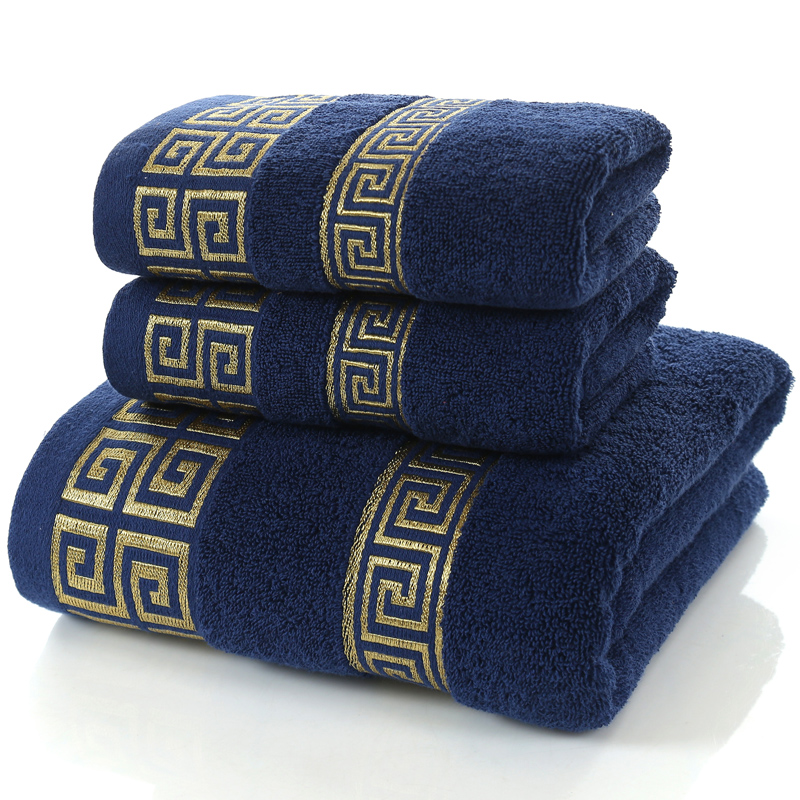 450gsm 100% Cotton Soft Lint Free Luxury Box Gift Bath Towels Set for Home Hotel Spa