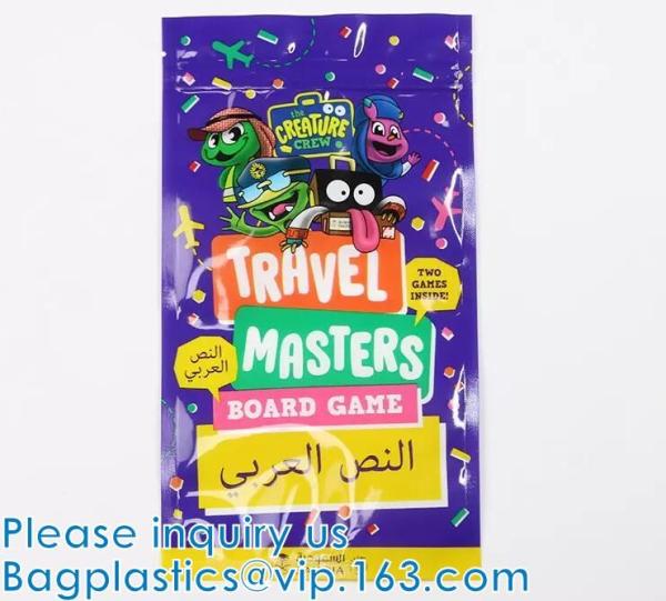 Pouches With Matte Window, Eco-Friendly Ink, Food-Grade, Medical, Electronic,
