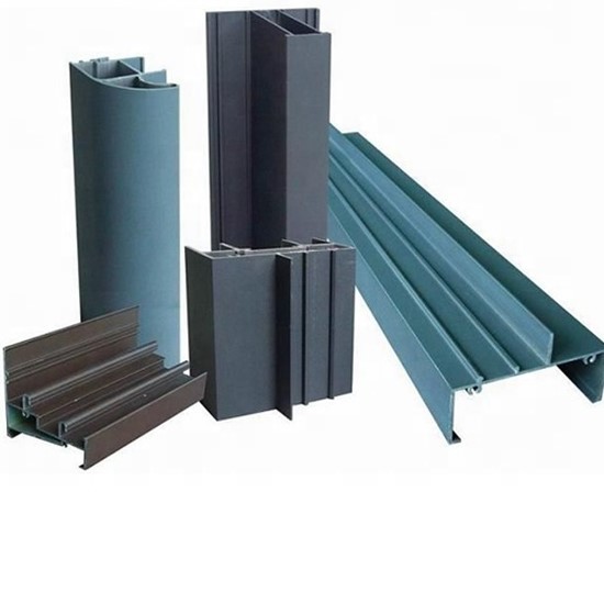 Heat Resistant 120um Powder Coated Aluminum Profile Hermal Break