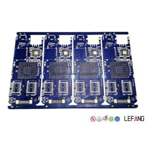 Custom Made Copper Clad Printed Circuit Board , Power Amplifier PCB 8 Layers 1