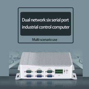 Intel N100 Processor With Dual LAN Six COMs and DDR5 max 16GB Industrial Mini PC