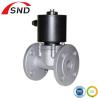Buy cheap Stainless Steel Flange Connection Electric Water Fluid Solenoid Valve GB/12224 from wholesalers
