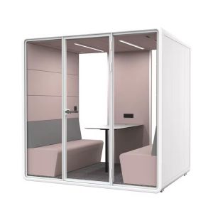 Privacy Level Fully Enclosed Quiet Meeting Room Pod Designed for Portable Sleep