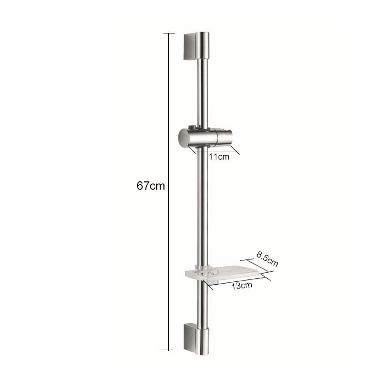 Adjustable Slide Bar For Modern Simple Stainless Steel SUS304 Bathroom Shower Lifter