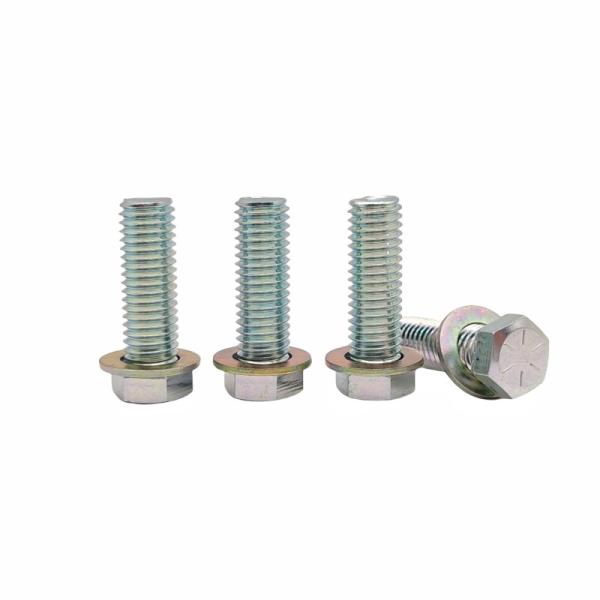 Wholesale Environmental Protection Black Zinc External Hexagon Bolt Color Zinc