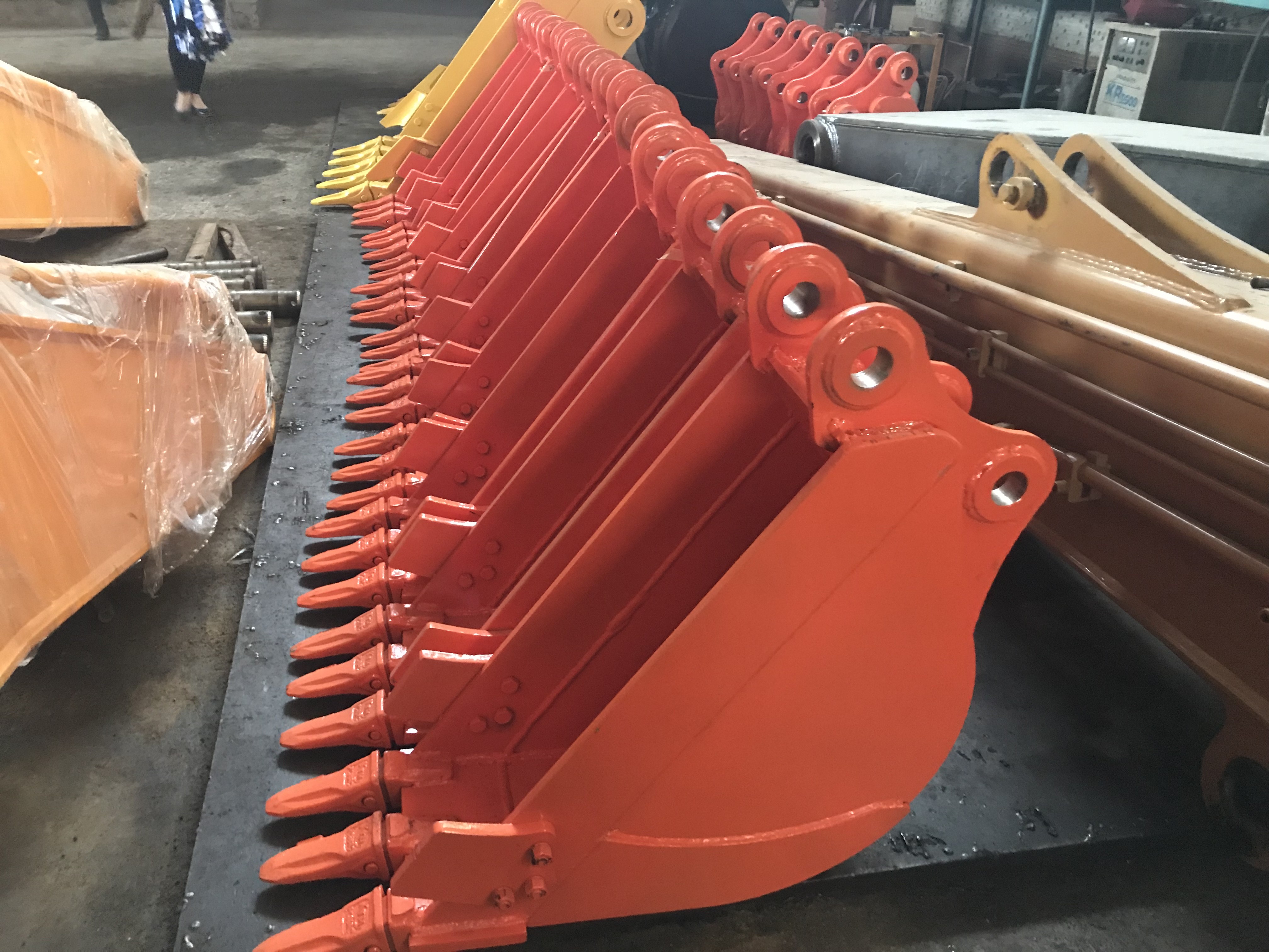 PCerpilla Excavator BuckPC Backhoe Bucket Quality Inspection Report