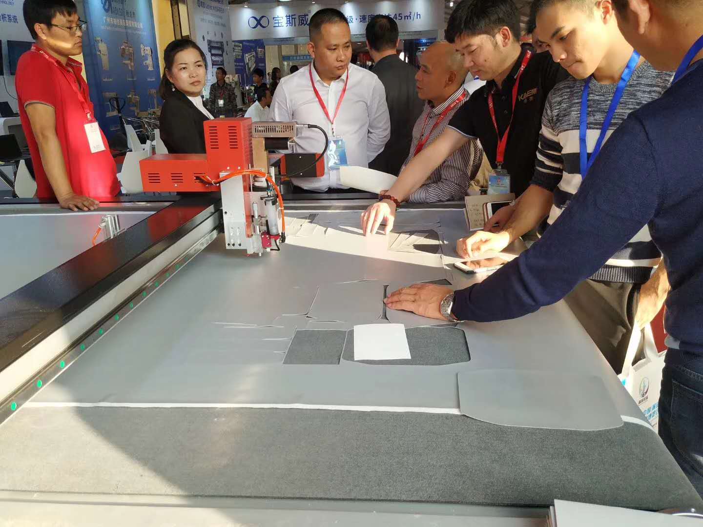 Garment Industrial CAD Inkjet Paper Pattern Plotter Printer Fast Easy To Operate