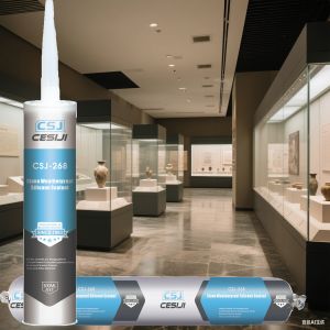 Stone Friendly Neutral Silicone Sealant UV Ozone Resistant For Curtain Walls