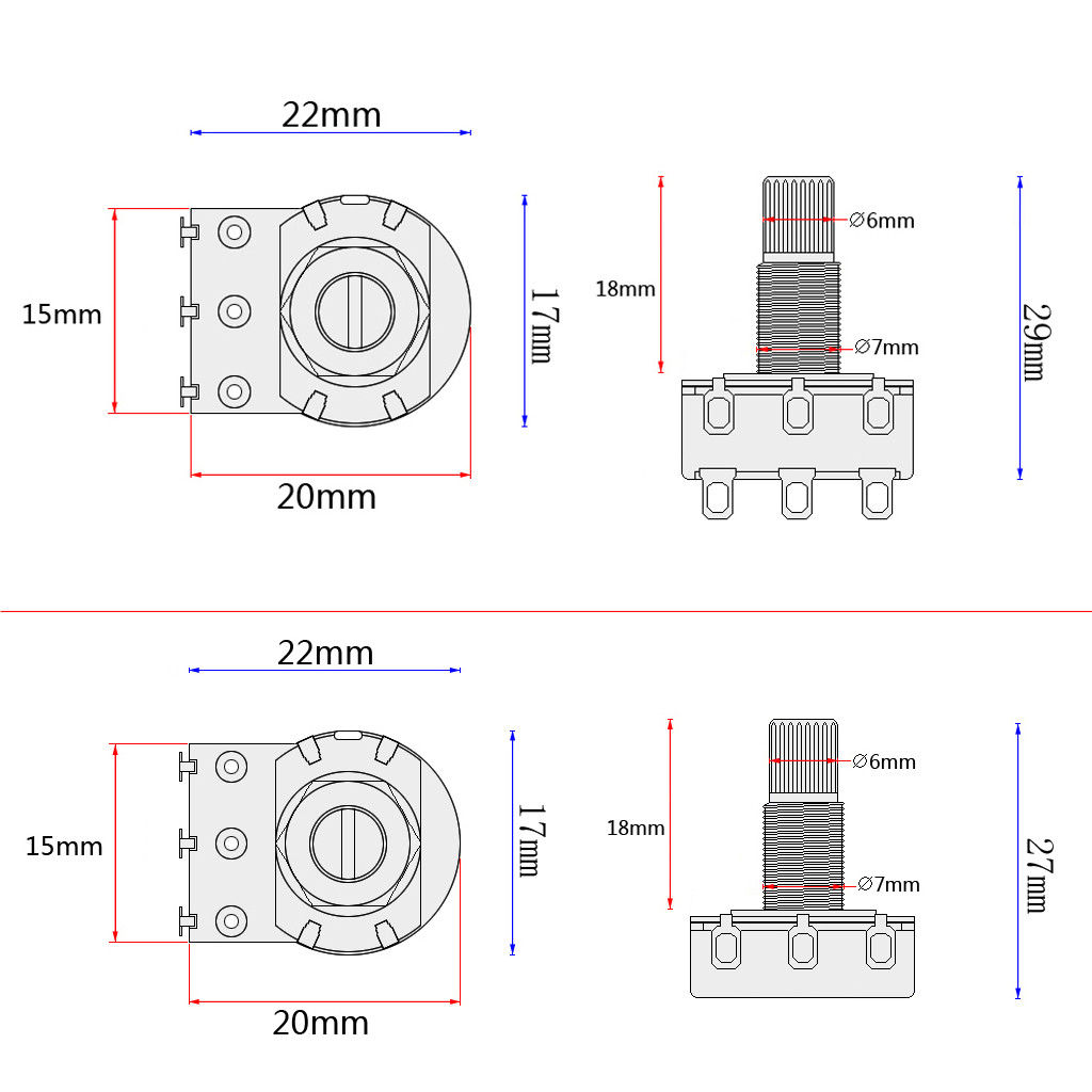 3 Band Equalizer EQ Preamp Circuit Bass Guitar Tone Control Wiring Harness and JP Pickup Set for Active Bass Pickup