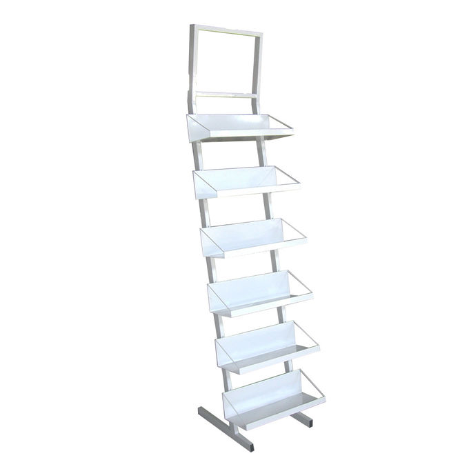 6 Tiers Floor Standing Electric Skateboard Display Rack W500*D400*H1800mm size