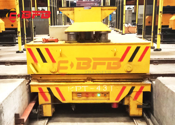 Colorful Q235 Battery Transfer Cart High Performance With Crane Simple Structure