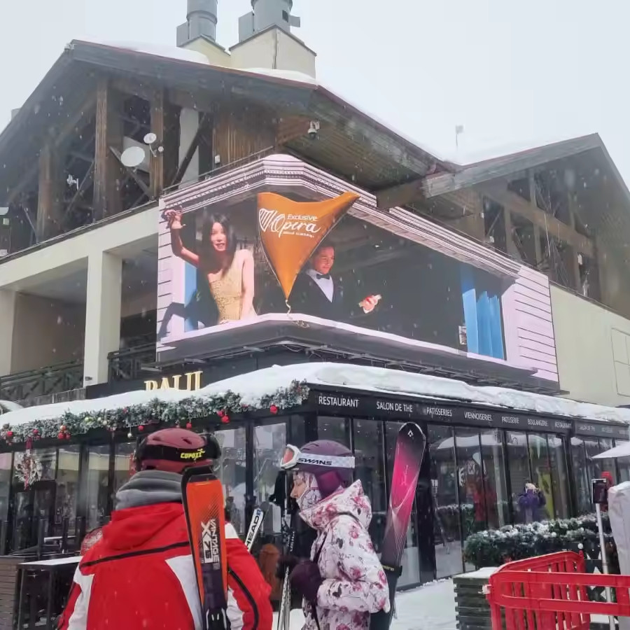 SMD P8 P10mm Outdoor Fixed LED Display With Front Rear Service Waterproof Advertising Led Display Screen