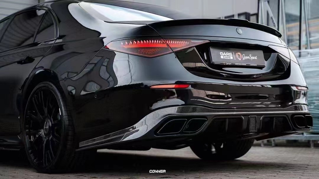 For Mercedes W223 Body Kit W223 S450L S500 S580 Carbon Fiber Body Kit W223 Upgraded MSY Style Carbon Fiber Body Kit