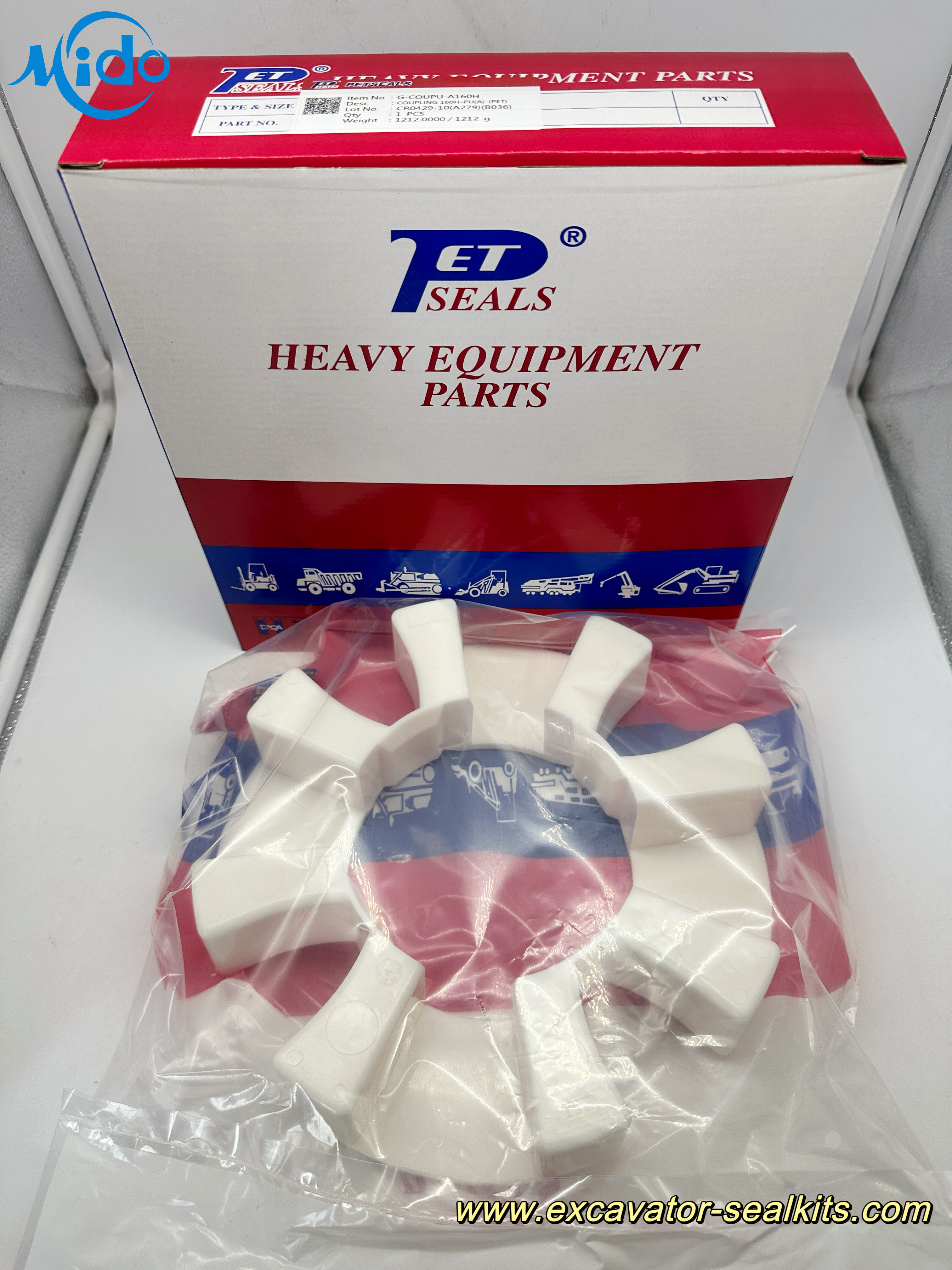 3244231｜160H-PU(A) | Taiwan PET High-Performance Centaflex Rubber Coupling ｜Factory Direct Price