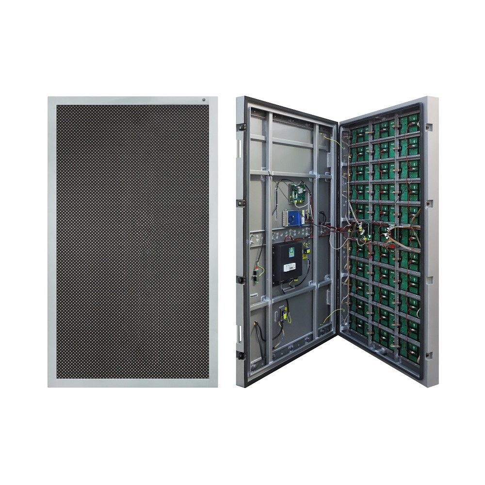 Portable P10 RGB SMD VMS Trailer Signs Mobile Led Screen Trailer
