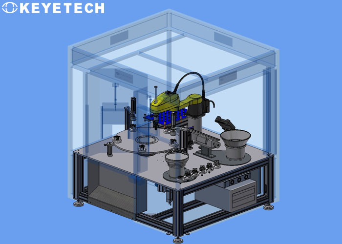 Computer Vision System for Preform Feeding Orientation and Defect Detection