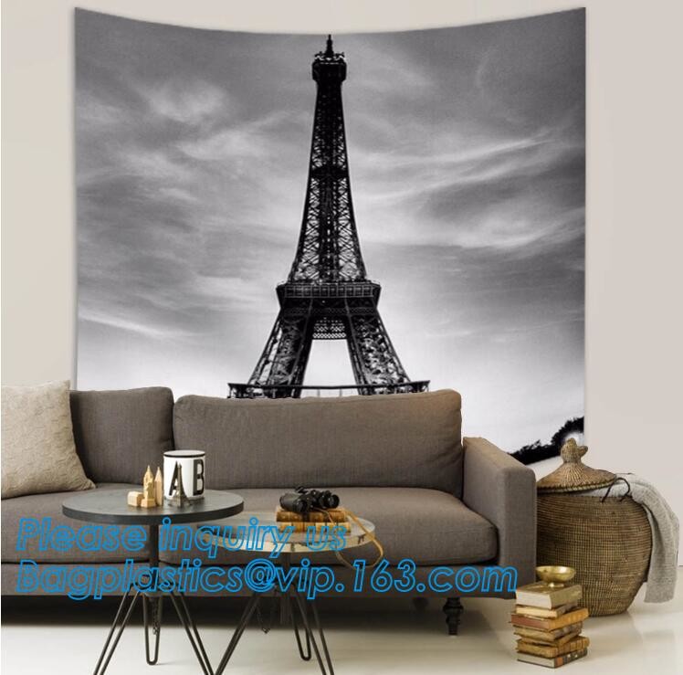 wholesale Digital Printed Cactus Tapestry Custom Print home decor mandala bohemian wall hangings tapestry bagease packag