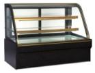 Cake Showcase Commercial Baking Equipment with 1 Tray Marble/Stainless Steel