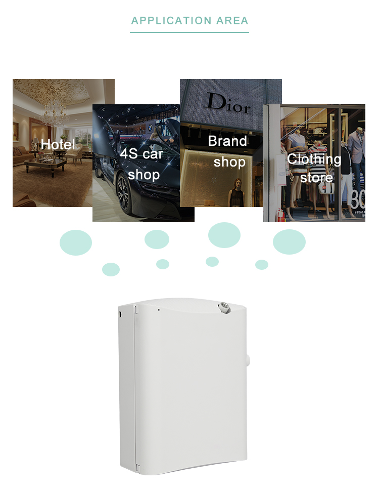 HOMEFISH ND500 PP HVAC Scent Diffuser For Home Hotel 500ML