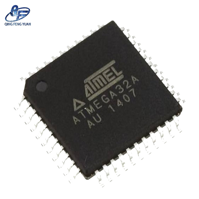 Atmel ATMEGA32A-AU Microcontroller AVR Architecture 4-bit data bus 32KB flash memory 2KB SRAM ATMEGA64A