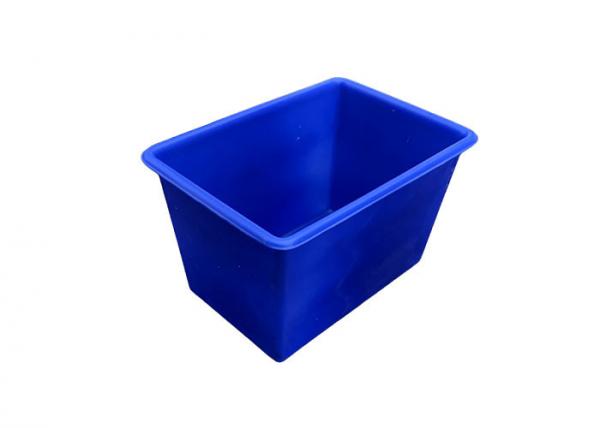 Quality 150 L Poly Box Truck Handling Cart Plastic Tub For Recycling Trash Truck for sale