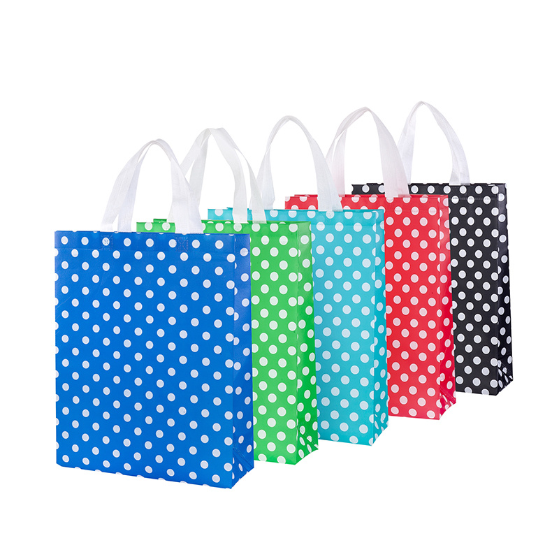 Nice Design Hot Sell Eco-Friendly Shopping Bag Spun Bond Non Woven Fabric TNT T-Shirt Bag W-Cut Bag