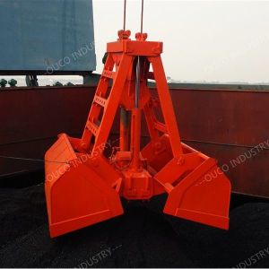 12CBM Wireless Remote Control Grab Clamshell Crane Bucket Radio 630mm