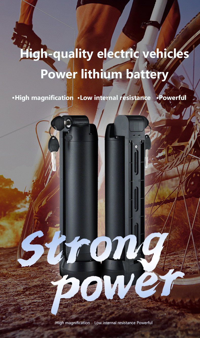 Eco Friendly Lithium Electric Bike Battery Lightweight 24V/36V 7AH Ternary
