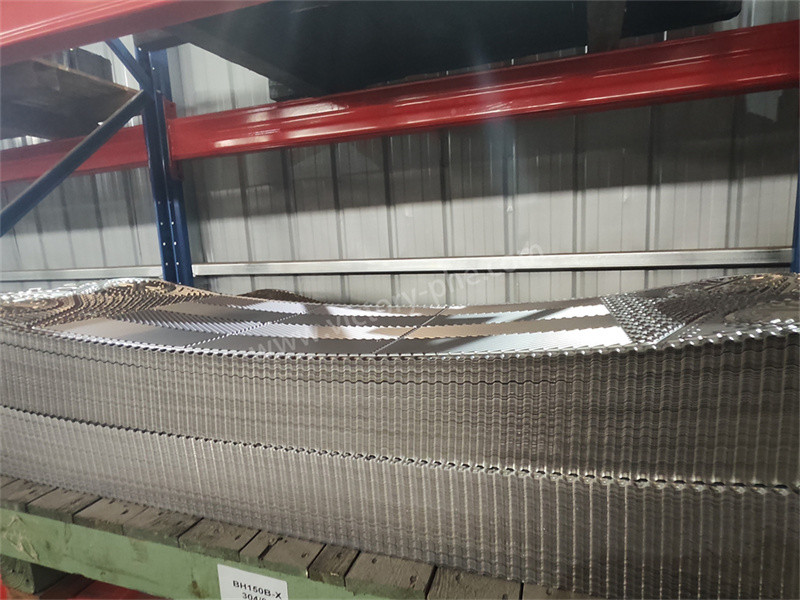APV / SPX Plate Fin Type Heat Exchanger Heat Transfer Plates