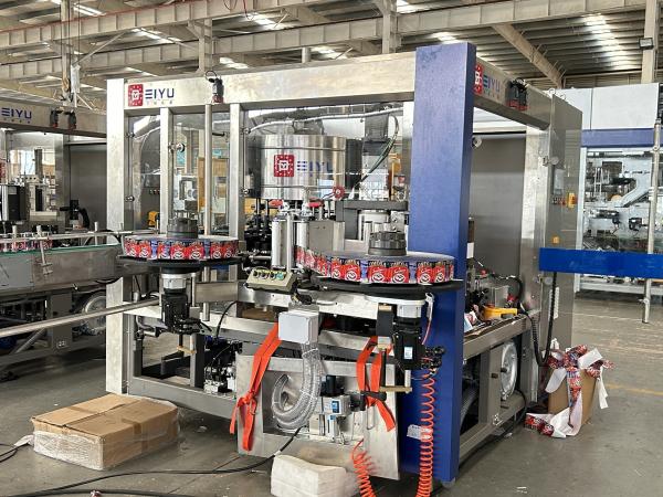 OEM High Speed Hot Melt Adhesive Labeling Machine For Canned Seasoning
