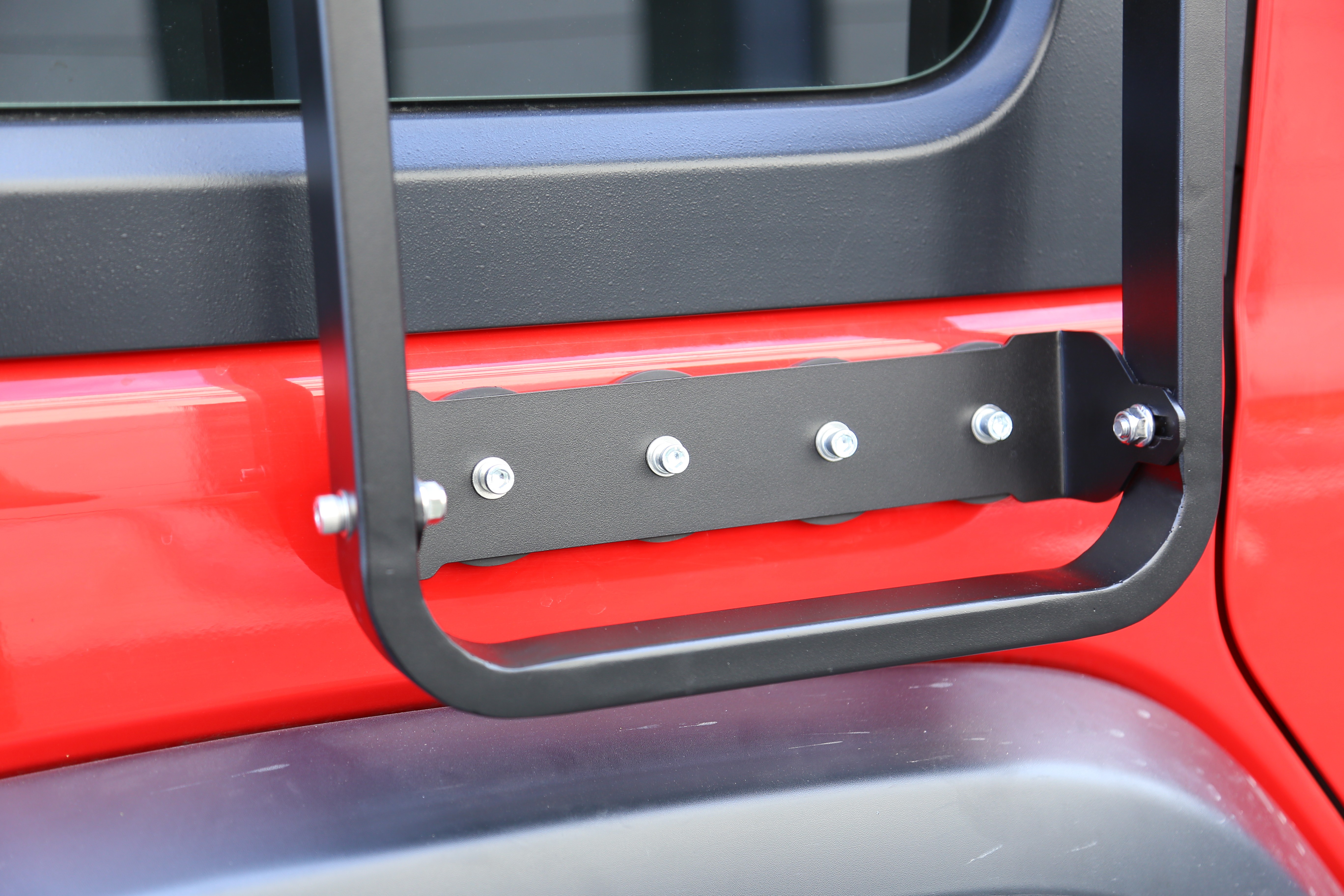 4x4 Vehicle Exterior Accessories Black Side Roof Access Ladder for 18-23 Wrangler Rubicon Jeep