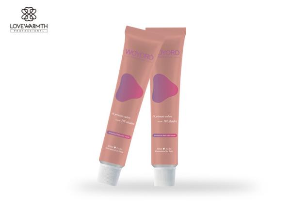 118 Colors Brown Hair Dye Cream , Glossy Lively Water Resistant Cream For Hair