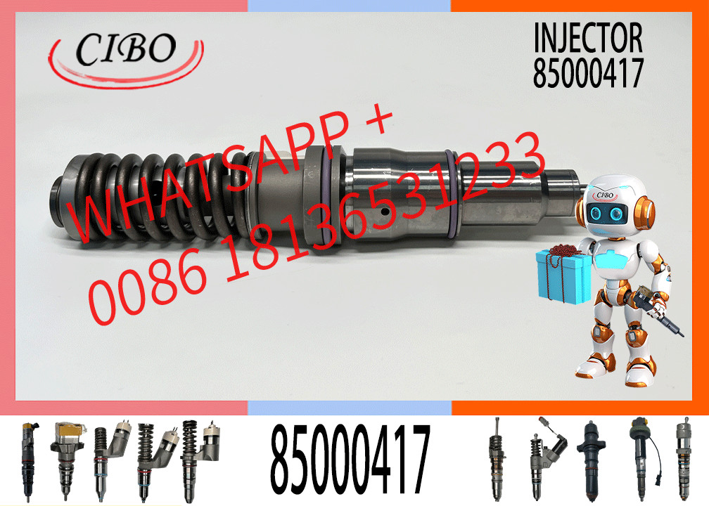 Common Rail Injector Fuel Injector 20517502 20547351 85000417 for Volvo D12 D12C D12D D13D Engine