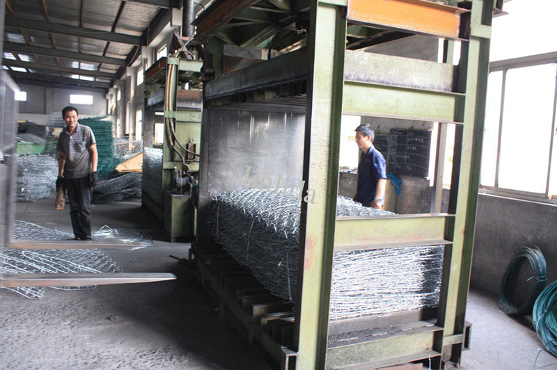 Hexagonal Wire Netting Gabion Mesh Packing Machine 2000×1000×1000mm 380V