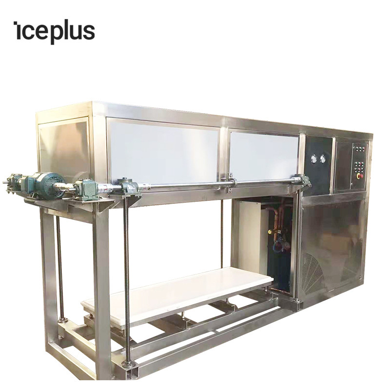 Durable Ice Block Making Machine Full Stainless Steel Cover Rust Proof