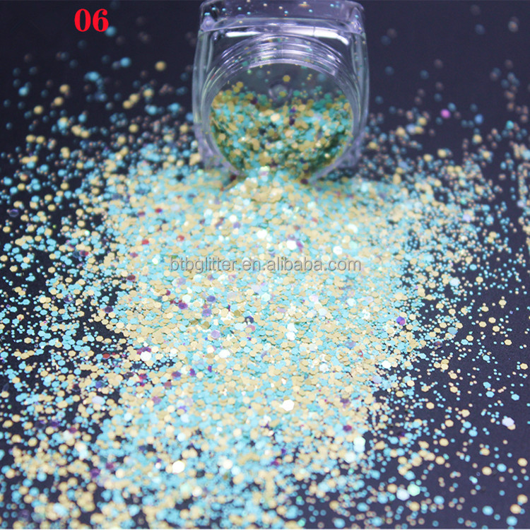 1 Color Print Method Manufacture Spring Nails Glitters Nail Ready for Shipping to Indoor Christmas Decoration