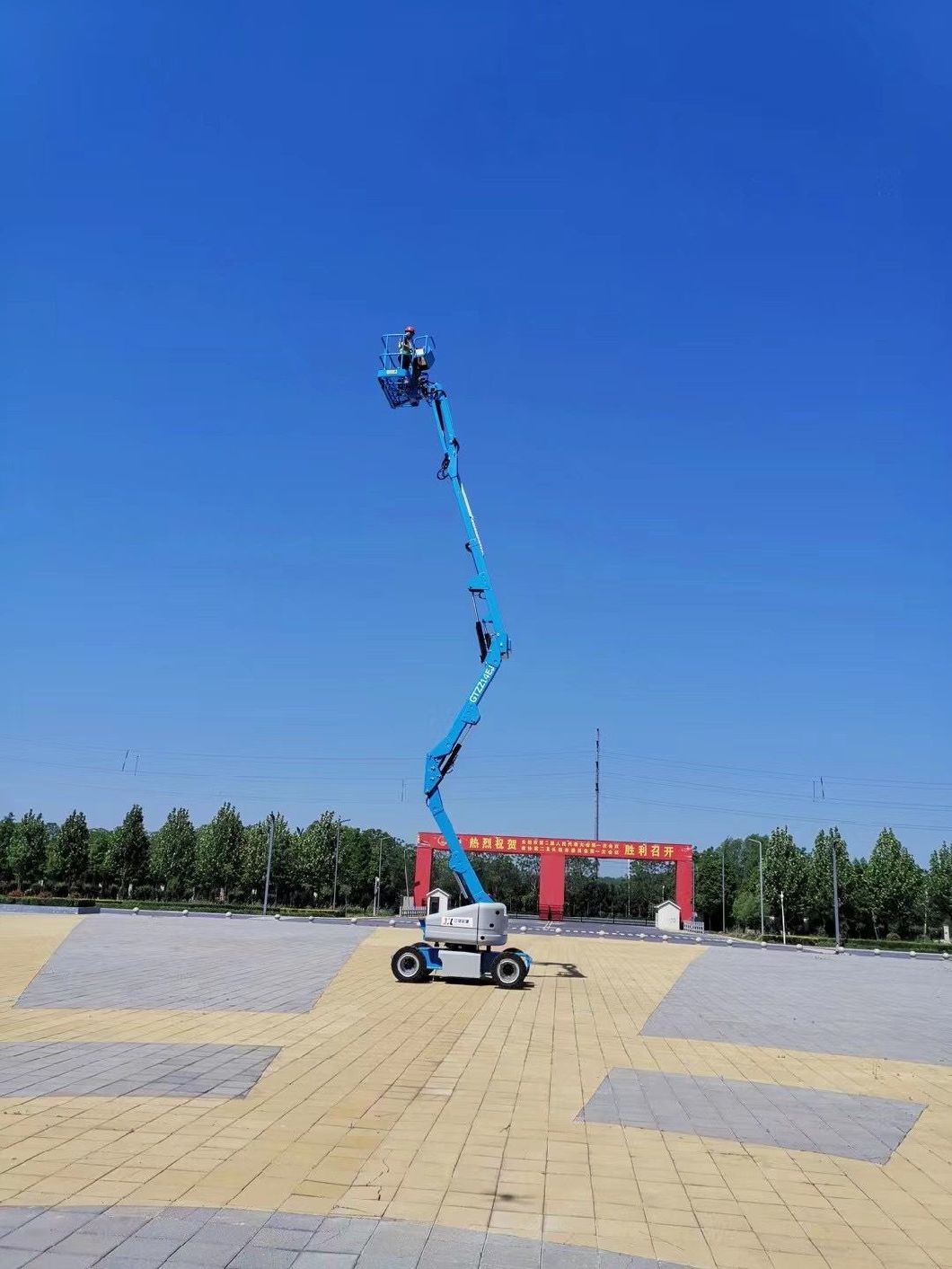 Plataforma Elevadora Articulada 14m 18m 20m Articulated Boom Lift