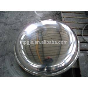 High Precision Metal Buffing Machine Durable Dish End Polishing Machine