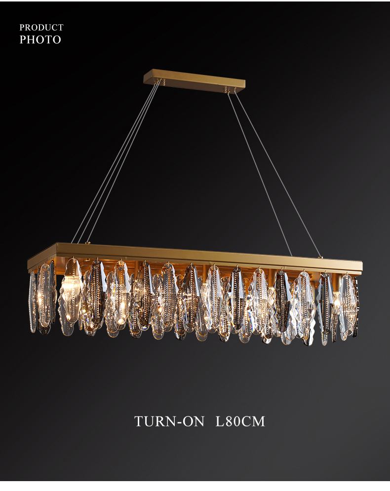 Modern living room chandeliers round gold hanging art deco lamp(WH-CY-241)