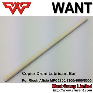 China Ricoh MPC4000,MPC5000, MPC2800 MPC3300 MPC4501 MPC5501 color Drum Lubricant Bar,MPC 4000 Copier parts. WAX BAR WAX ROLLE on sale