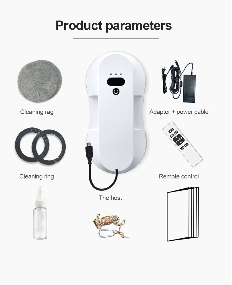 AC110-240v Voltage Smart Window Cleaner Robot for Easy and Convenient Glass Cleaning