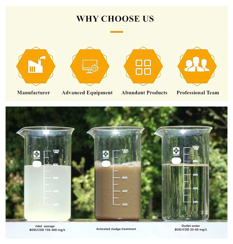 Urban Compact Small Domestic Sewage Water Treatment Plant Equipment