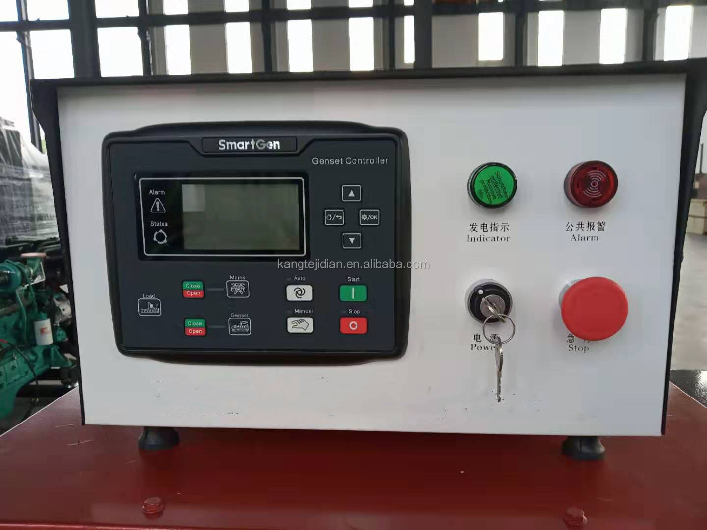 40kw Water Cooled Gas Turbine Generator Unit Powered by Natural Gas/Biogas/LPG/Diesel
