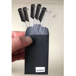 Custom Logo Eyebrow Stamp Stencil Kit With Tweezers