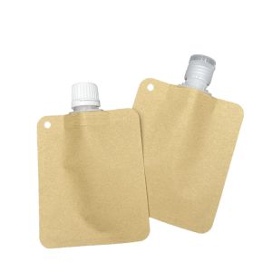 250ml Custom Spout Pouch With 80-120 Microes Thickness Liquid Bags With Spout