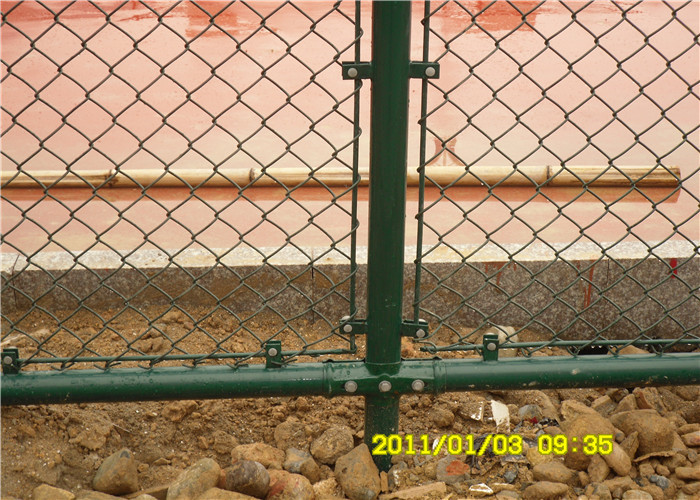 Nuclear Power Station Used High Security Hot Dipped Galvanized Chain Link Fence
