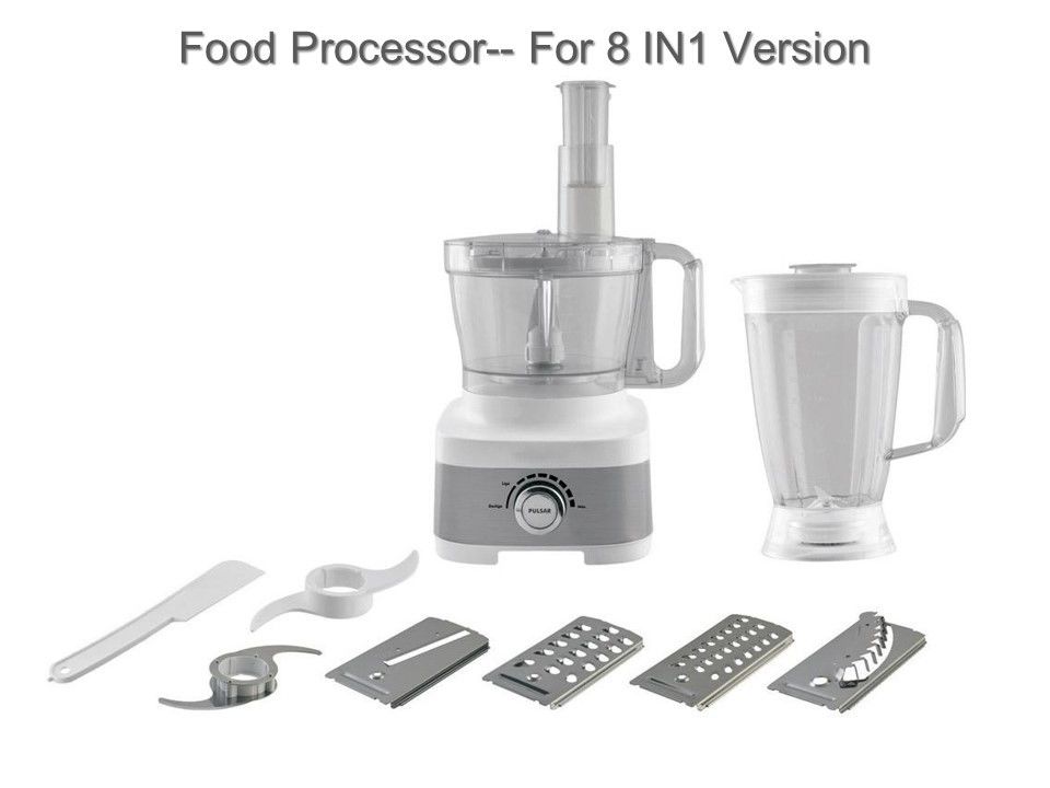 Food Preparation Robot Stainless Steel Food Processor