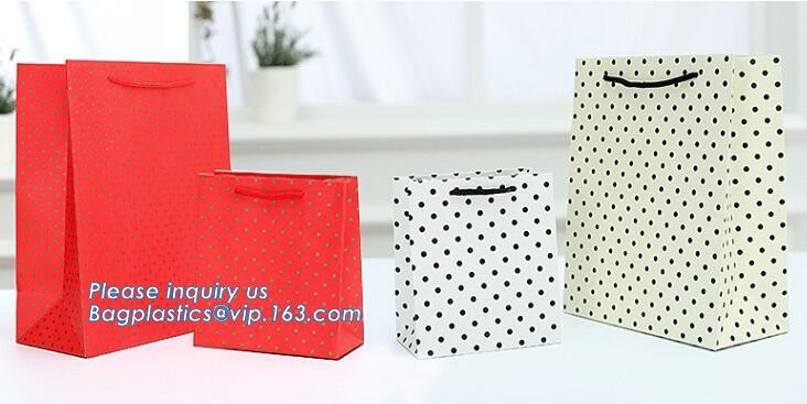 Flower carrier bag with different color customized pot plants kraft paper bag with handle,stamping logo fancy paper flow