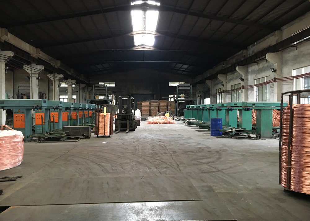 6000 Tons 8mm Continuous Copper Rod Casting Machine Oven Proction Line