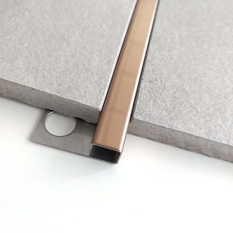 Stainless Steel Tile Trim Profile Transition Profile